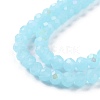 Electroplate Glass Beads Strands EGLA-A034-J10mm-L06-3
