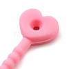 Heart Silicone Cable Ties X-SIL-T057-01I-4