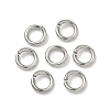 Tarnish Resistant 304 Stainless Steel Open Jump Rings STAS-R065-42-1