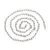 304 Stainless Steel Infinity Link Chains CHS-S012-07P-2