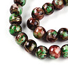 Baking Paint Glass Beads X1-DGLA-N003-8mm-B07-4