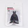 6/0 Electroplated Iris Round Glass Seed Beads X-SEED-A009-4mm-603-3