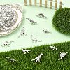 60Pcs 6 Styles Tibetan Style Alloy Pendants FIND-YW0011-71-4