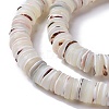 Natural Trochid Shell/Trochus Shell Beads Strands SHEL-P015-11-3