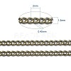 Brass Twisted Chains CHC-S108-AB-NF-6