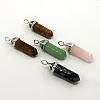 Natural & Synthetic Mixed Stone Necklaces Beads X-G-D415-M-2