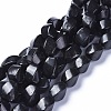 Natural Shungite Beads Strands G-L505-41-1