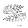 Leaf Alloy Arm Cuff Bangles for Women FS-WG391C2-02-2