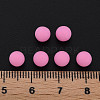 Opaque Acrylic Beads PAB702Y-B01-03-4