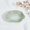 1Pc Ceramic Dipping Dish AJEW-LP0010-47-1