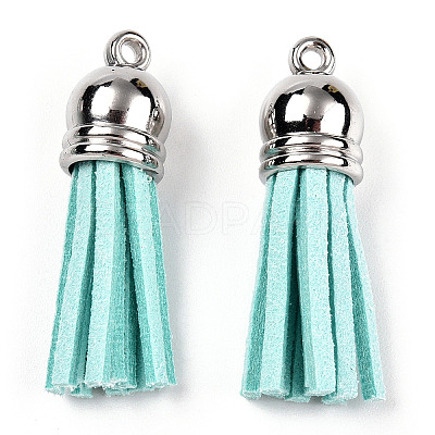 Faux Suede Tassel Pendant Decorations FIND-T002-A31-1