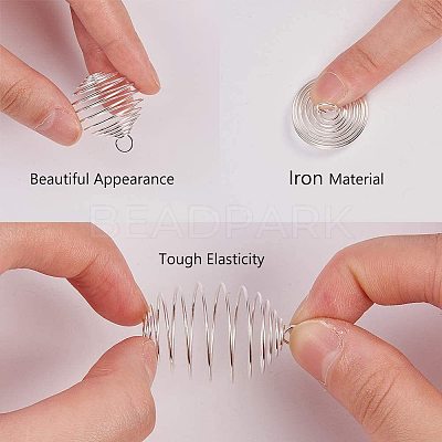 Iron Wire Pendants X1-IFIN-R231-25mm-S-1