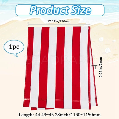 Stripe Chair Cloth Canvas AJEW-WH20002-25A-01-1