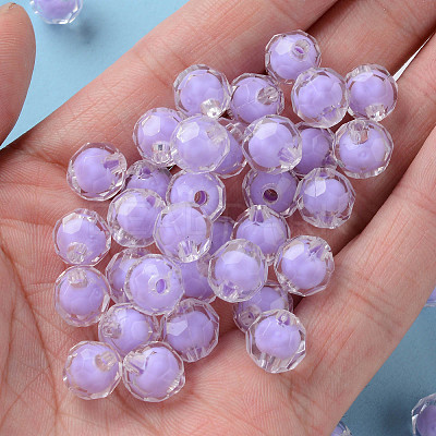 Transparent Acrylic Beads TACR-S152-04A-SS2114-1