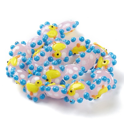 Handmade Lampwork Beads LAMP-G142-01F-1