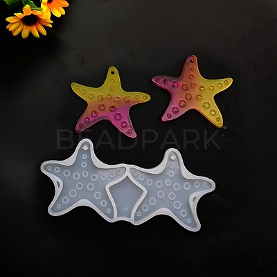 DIY Ocean Themed Silicone Pendant Molds SIMO-L001-07B-1