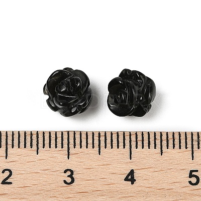 Natural Obsidian Beads G-O156-A-24-1
