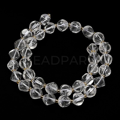 Natural Quartz Crystal Beads Strands G-K387-A16-03-1