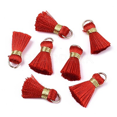 Handmade Polycotton(Polyester Cotton) Tassel Decorations FIND-R092-M-1