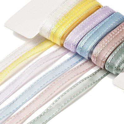 Polyester and Nylon Ribbon Sets DIY-Z029-01O-1