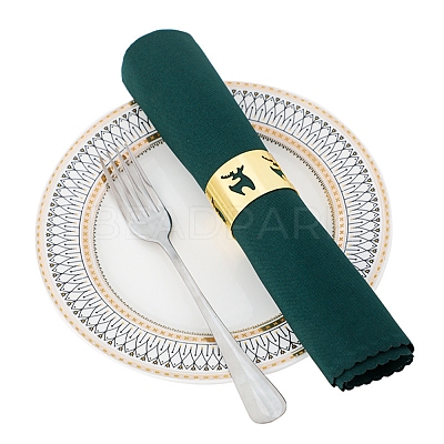 Christmas Iron & Alloy Napkin Rings XMAS-K001-02D-1