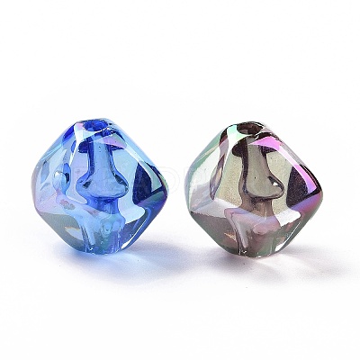 Transparent Acrylic Beads OACR-P011-12L-1
