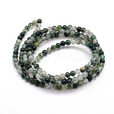 Natural Gemstone Round Bead Strands X-G-J303-07-10mm-1