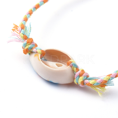 Adjustable Braided Bead Bracelets BJEW-JB05152-03-1