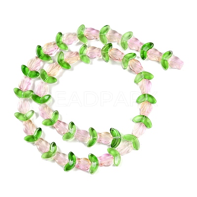 Transparent Glass Bead Strands GLAA-K070-02B-1
