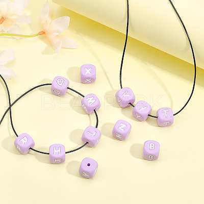 26Pcs 26 Style Silicone Beads SIL-CA0001-36-1