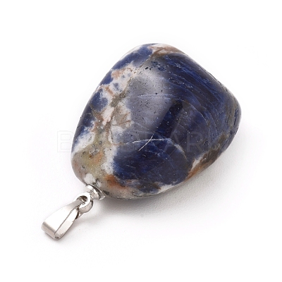 Natural Sodalite Pendants G-k302-B12-1