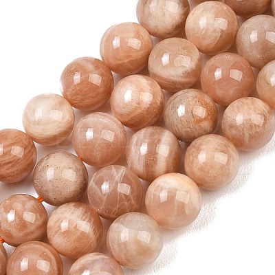 Natural Sunstone Beads Strands G-G342-A02-10.5mm-1