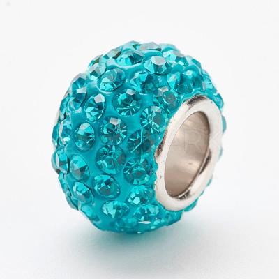 Austrian Crystal European Beads STER-E049-E21-1