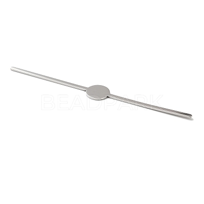 304 Stainless Steel Cuff Bangles Finding LS-FIND-U025-01P-1