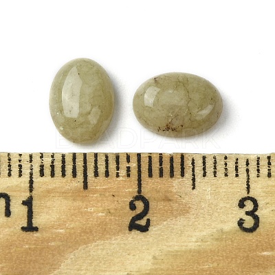 Natural White Jade Cabochons G-A094-01B-14-1