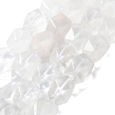 Natural Quartz Crystal Beads Strands G-C182-26-02-1