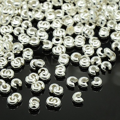 Brass Crimp Beads Covers EC266-1S-1