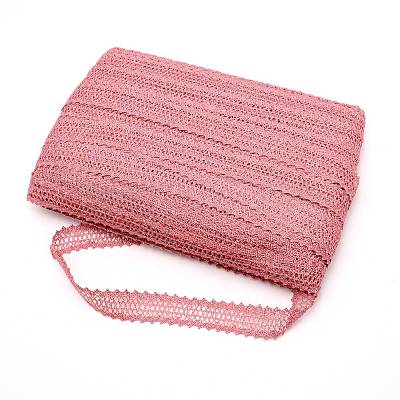 Polyester Rolls Lace Trim OCOR-WH0063-64A-1