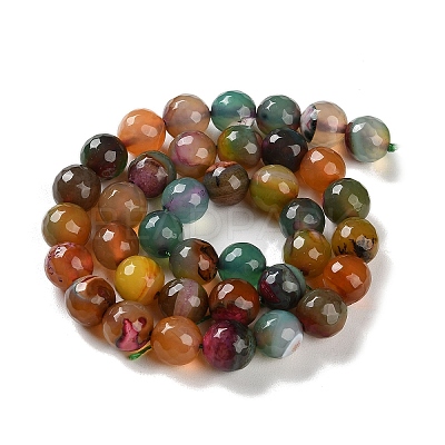 Natural Agate Beads Strands G-M437-B01-01E-1