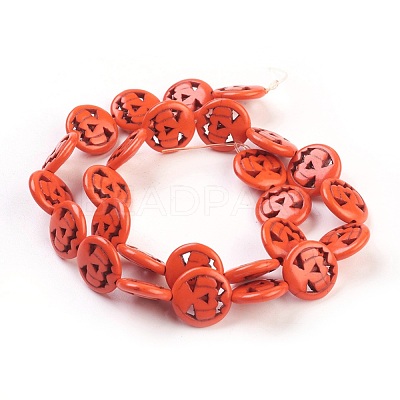 Synthetic Turquoise Beads Strands TURQ-G115-15mm-08-1