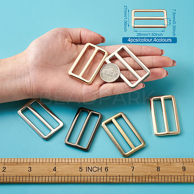 Zinc Alloy Buckles PALLOY-TA0002-17-1