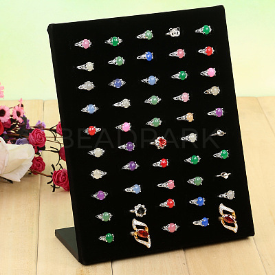 Velvet Finger Ring Display Stands CON-PW0001-163B-1