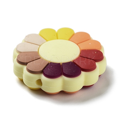 Flower Silicone Beads SIL-R014-01C-1