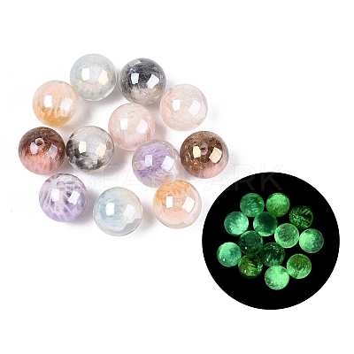 Luminous & UV Reactive Transparent Resin Beads RESI-Q234-02-1