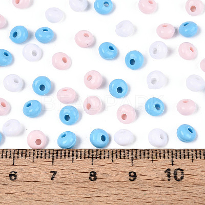 Opaque Acrylic Beads OACR-N150-05Q-1