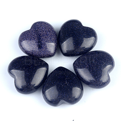 Synthetic Blue Goldstone Healing Stones PW-WGA91AE-24-1