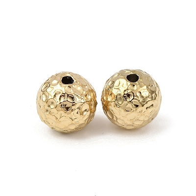 Textured 304 Stainless Steel Beads STAS-I358-10G-03-1