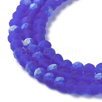 Transparent Glass Beads Strands EGLA-A044-T3mm-MB31-1