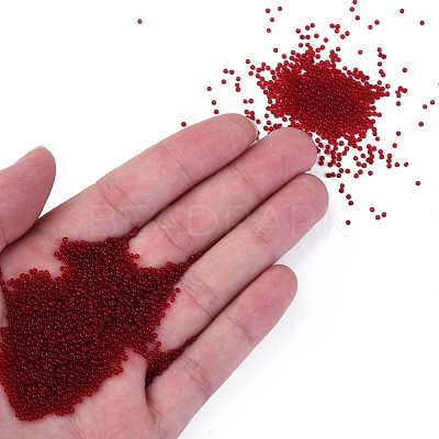 15/0 Transparent Czech Glass Seed Beads SEED-N004-004-26-1