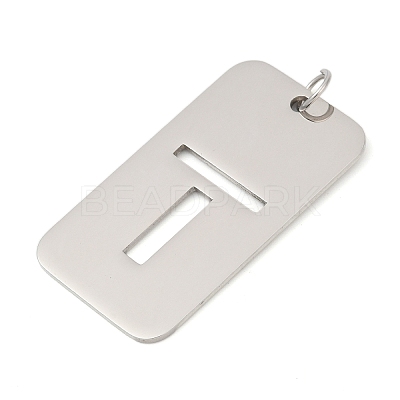 304 Stainless Steel Pendants STAS-M115-01P-T-1